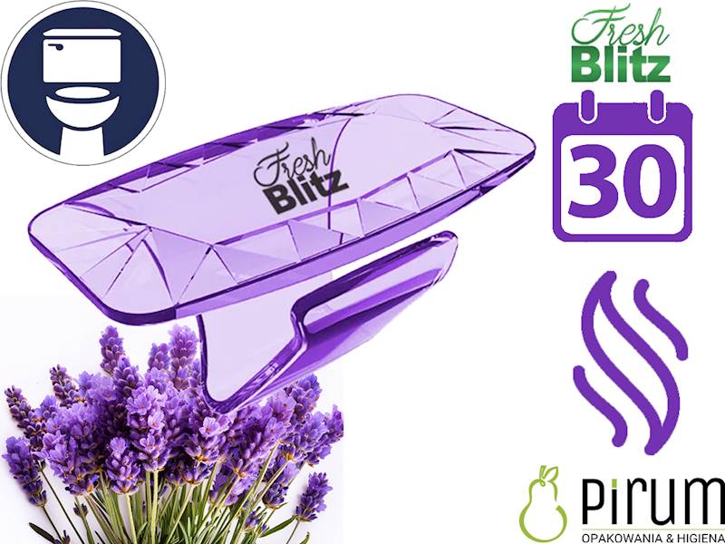 Fresh Blitz Toilet Clip Zawieszka LAWENDA