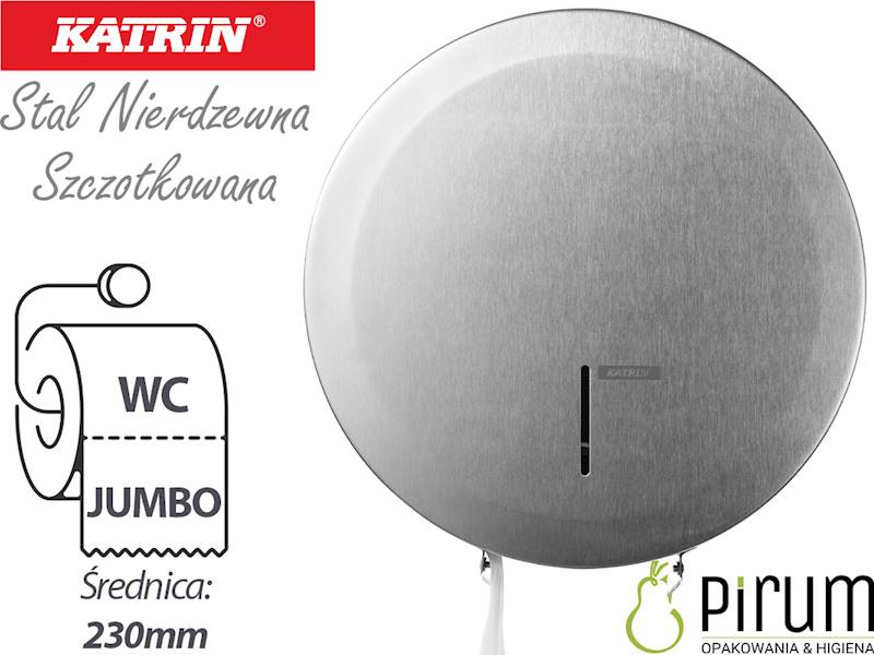 Katrin 989660 Dozownik S JUMBO STAL NIERDZEWNA