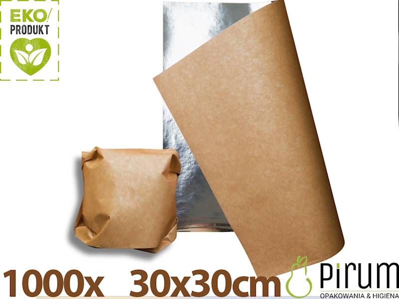 Arkusz 30x30cm Brąz PAP + ALU 55088 1000szt