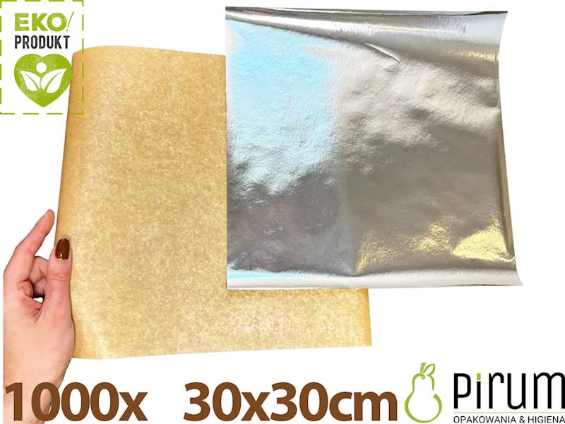 Arkusz 30x30cm Brąz PAP + ALU 55088 1000szt