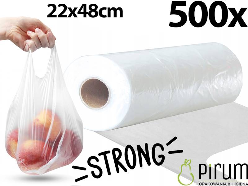 Reklamówka 22x48 HD 11my Rola STRONG JUMBO 500x