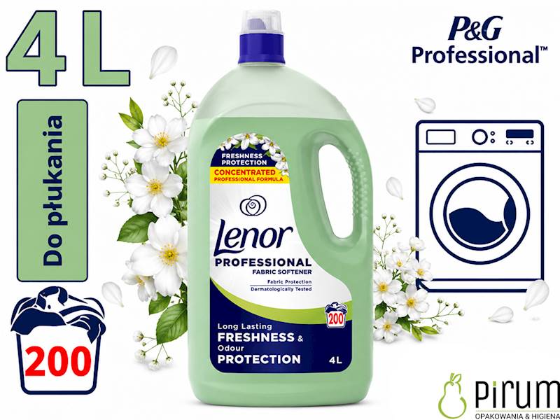 Lenor 4L do Płukania Freshness Protection ZIELONY