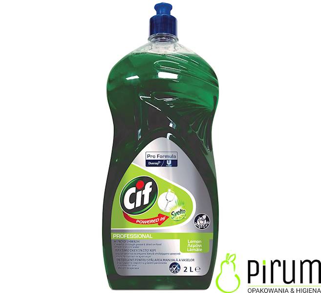 CIF 2L PRO Hand Dishwash Płyn do Naczyń Lemon