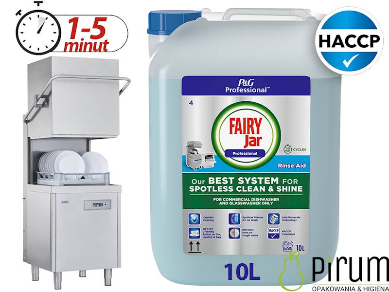 Fairy 10L RINSE AID Nabłyszczacz do zmywarek