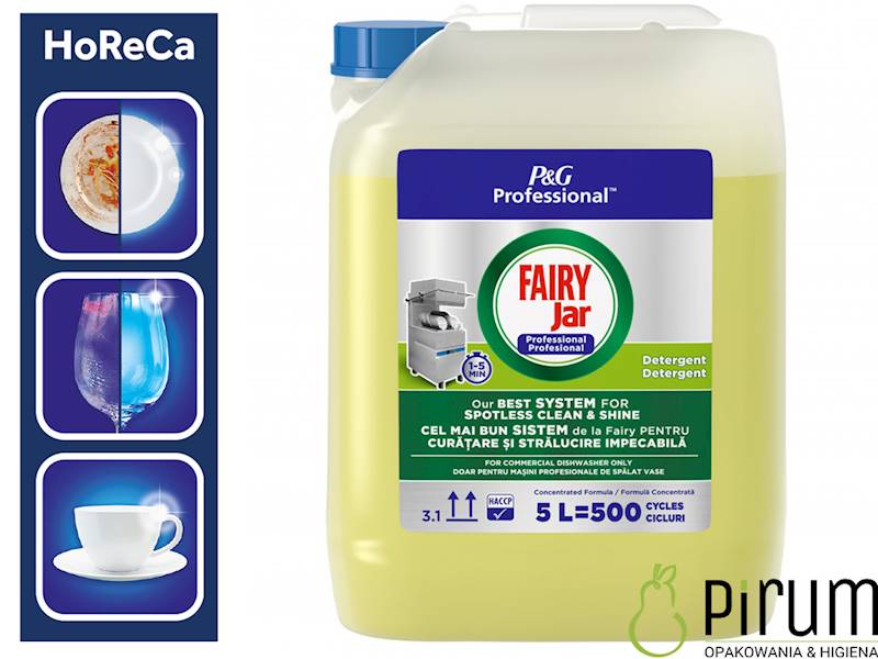 Fairy 5L DETERGENT Płyn Myjący do zmywarek
