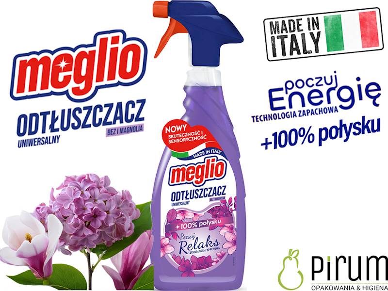 Meglio 650ml BEZ i MAGNOLIA Odtłuszczacz Połysk
