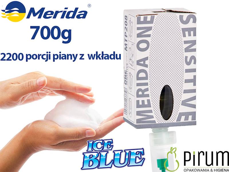Merida 700g Mydło w Pianie ICE BLUE SENSITIVE