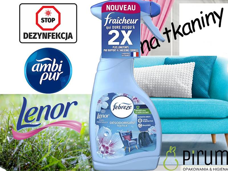 Febreze 500ml Odświeżacz Tkanin Lenor SPRING