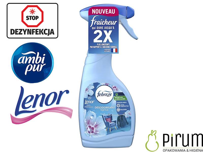 Febreze 500ml Odświeżacz Tkanin Lenor SPRING