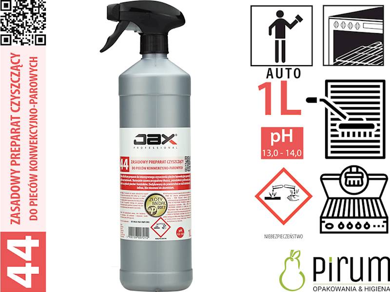 JAX 44" 1L Zasadowy Piece Konwekcyjne- Spray