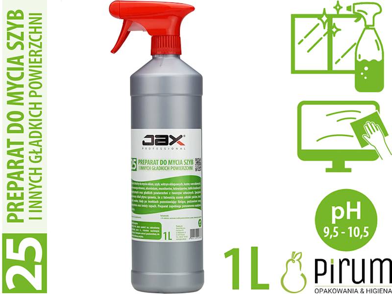 JAX 25" 1L Do Mycia SZYB i Gładkich Powierzchni
