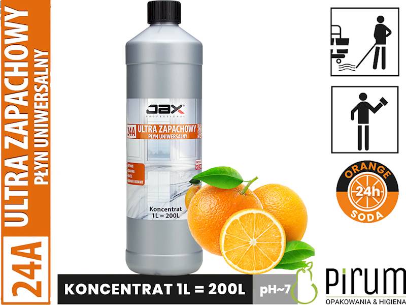 JAX 24A" 1L ORANGE SODA Uniwersalny Zapachowy