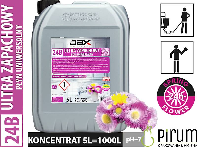 JAX 24B" 5L SPRING FLOWER Uniwersalny Zapachowy