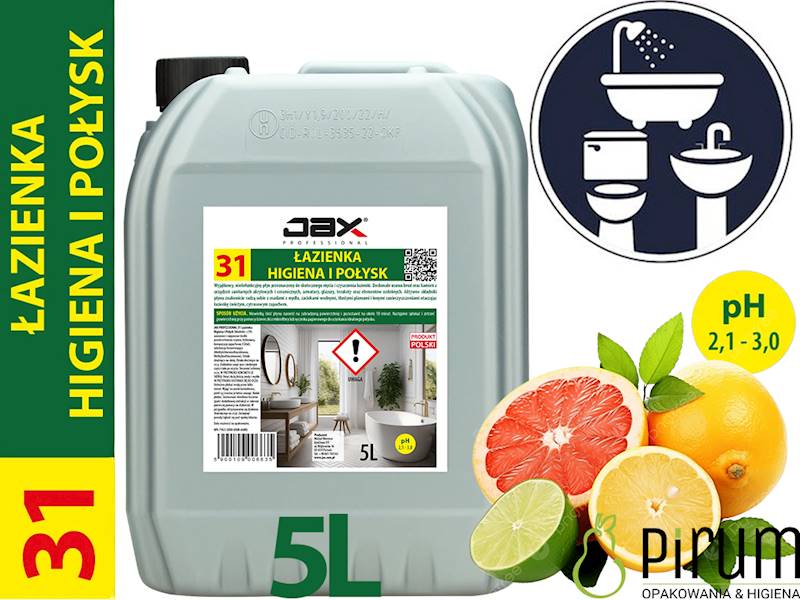 JAX 31" 5L ŁAZIENKA Higiena i Połysk