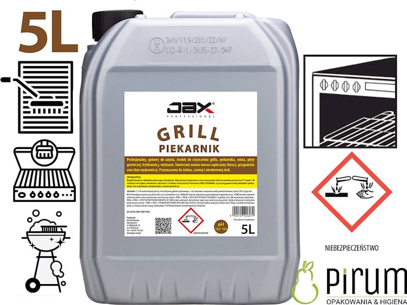 JAX 5L GRILL PIEKARNIK Professional