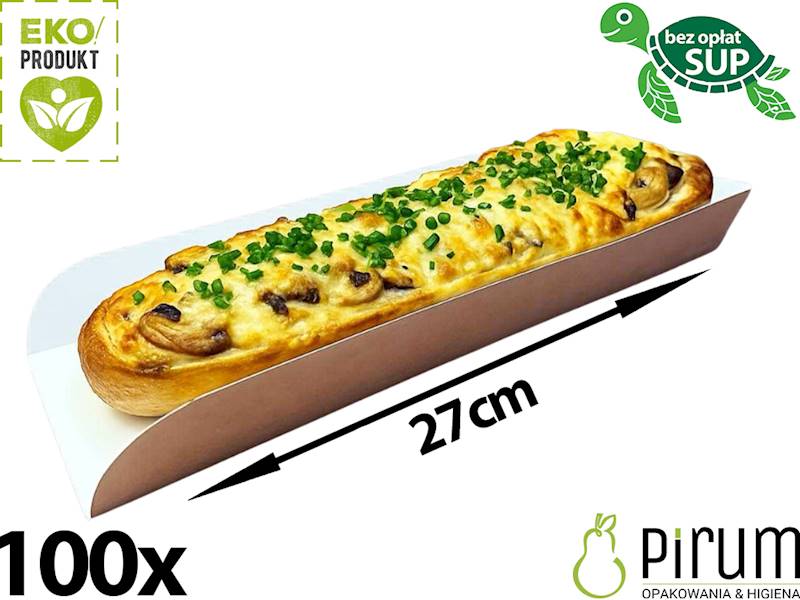 Abc Podkładka 27x9,5x3 PAP Brąz Zapiekanka 100szt