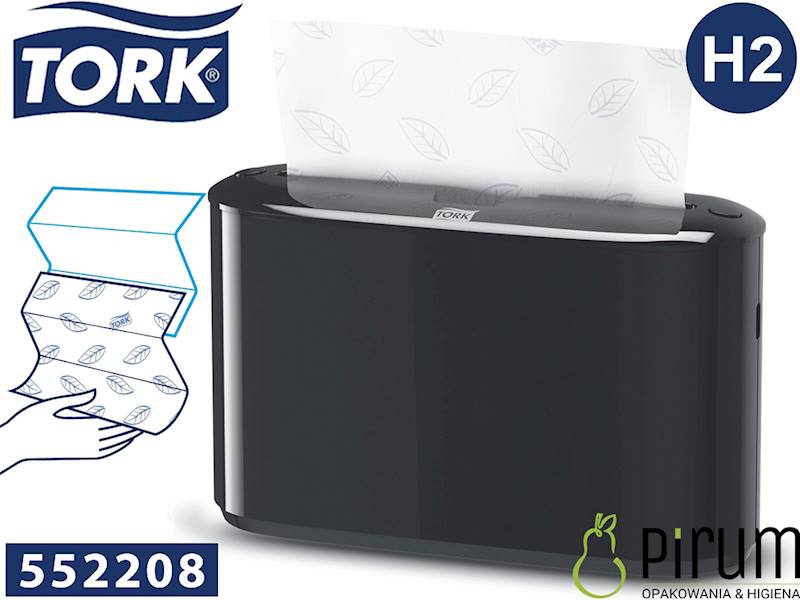Tork 552208 Dozownik BLACK Nablatowy ZZ Multifold 