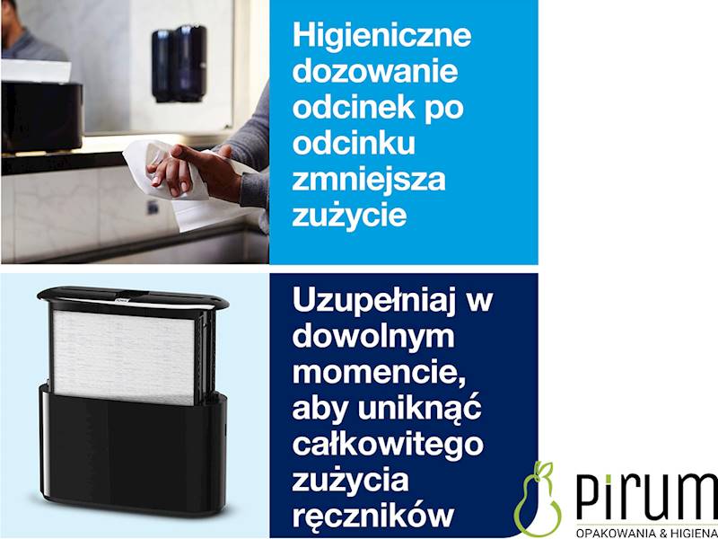 Tork 552208 Dozownik BLACK Nablatowy ZZ Multifold 