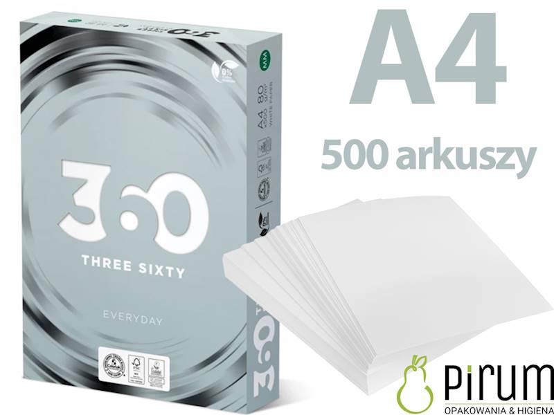 Papier Ksero A4 360 Everyday 80g 500 sztuk