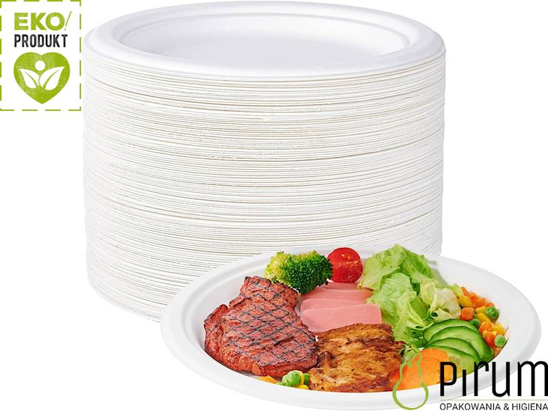 Talerz 30,5cm Trzcina 12" 30070 Love Nature 50szt