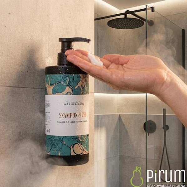 Marula Line 400ml INVISIBLE Shampoo& Shower Czarny