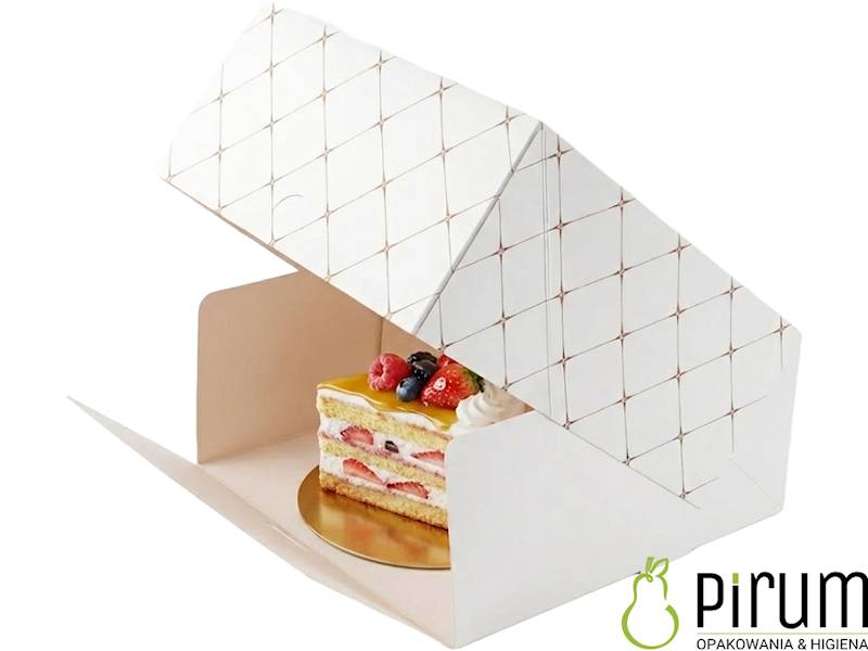 Pudełko PAP 165x110x80 ROZETA 15szt Ciasto 58912
