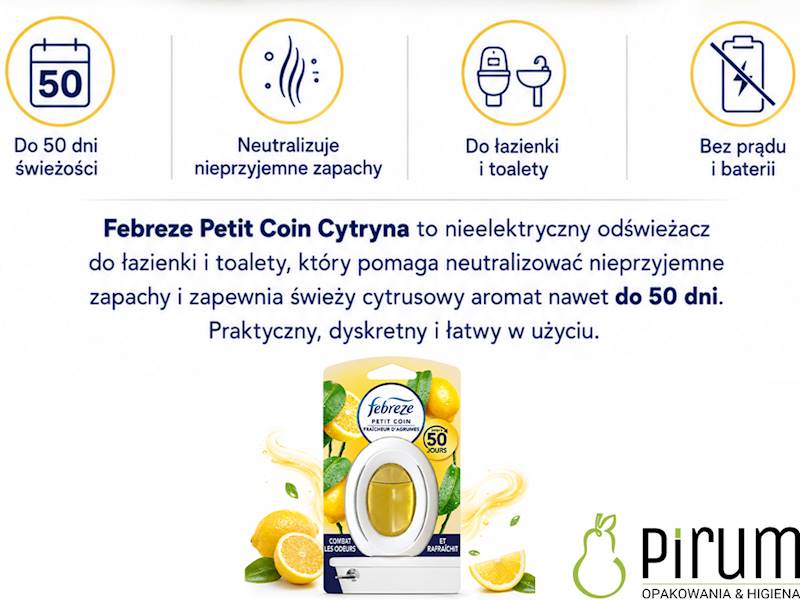 Febreze 7,5ml 2IN1 BATHROOM & TOILET CITRUS FRESH