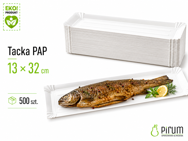Tacka 13x32 PAP ( 14x33cm ) Polkrys 500szt