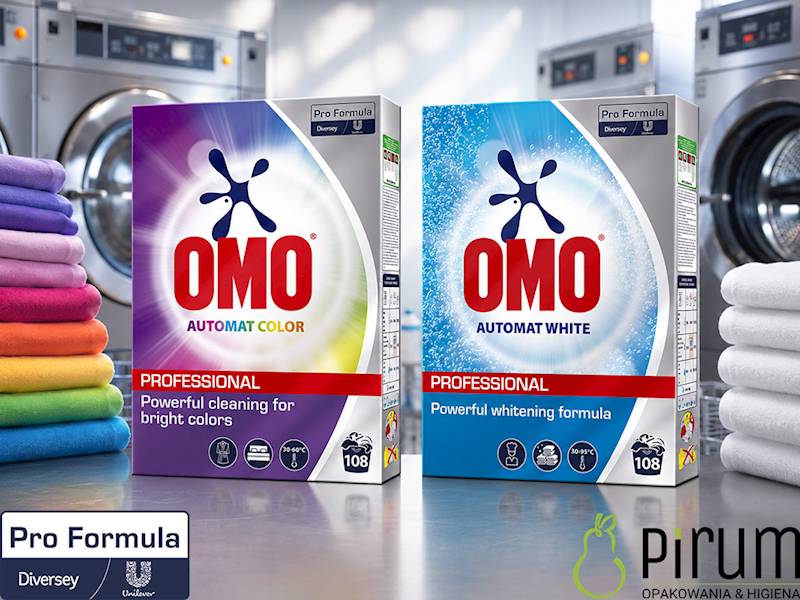 Omo 5,4kg Proszek Professional WHITE 108prań 