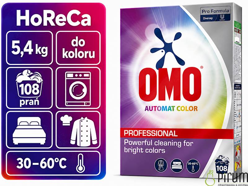 Omo 5,4kg Proszek Professional COLOR 108prań 