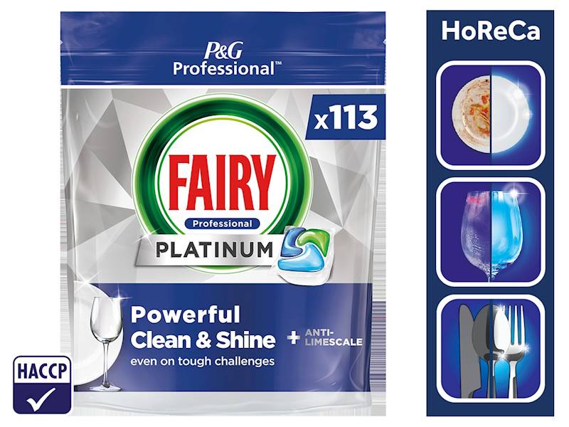 Fairy Platinum 113szt Kapsułki do zmywarki