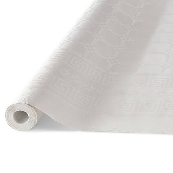 Obrus BIAŁY 1,20x10m Papierowy w Rolce Tamipol 20-53