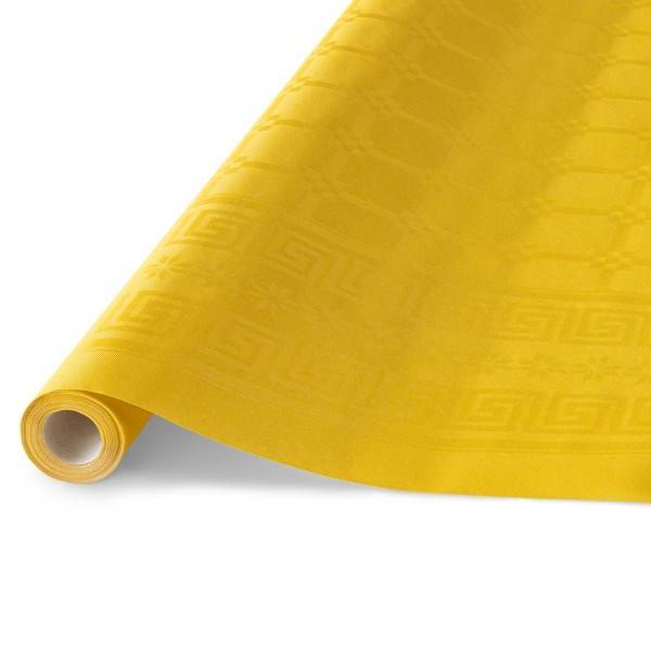 Obrus ŻÓŁTY 1,18x6m Papierowy w Rolce Tamipol 20-72