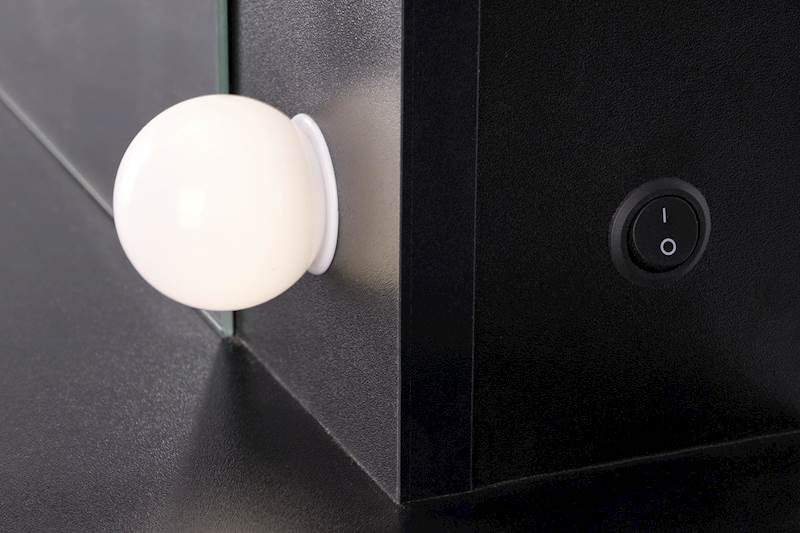 Toaletka Hollywood czarna