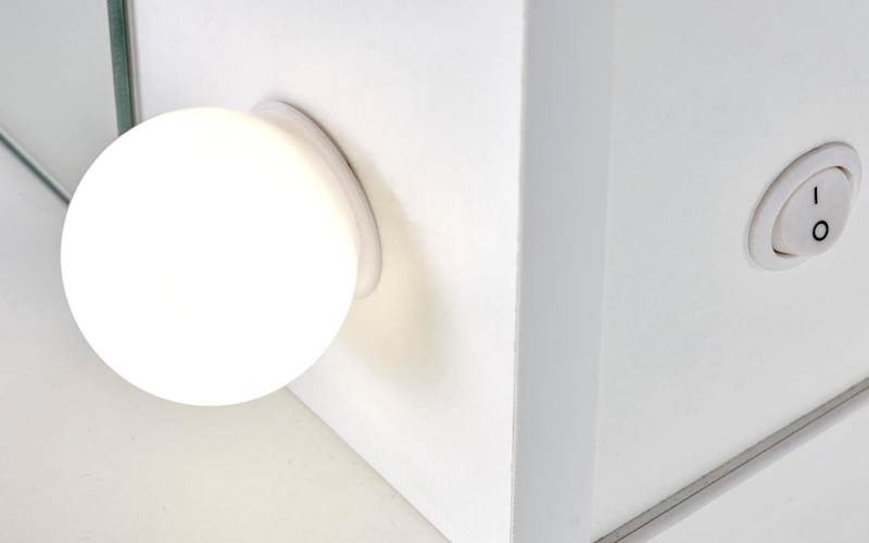 Toaletka Hollywood XL biała