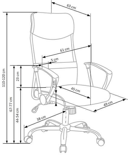 Fotel obrotowy Q-025