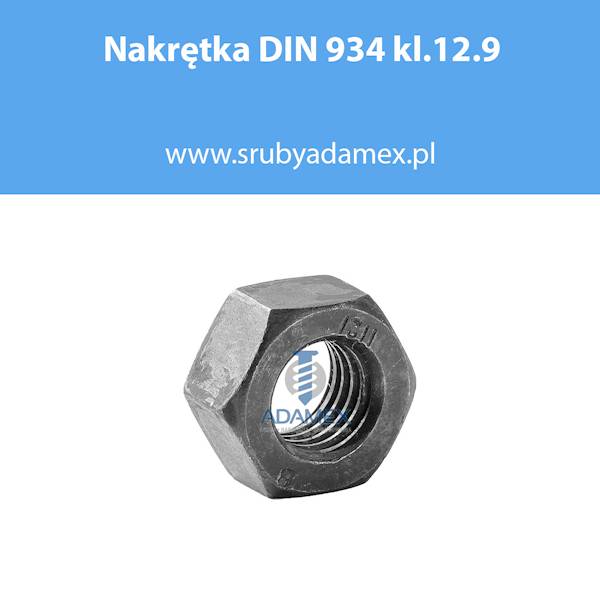 12,9 Nakrętka M16 DIN 934