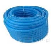 Rura karbowana niebieska  DN21 