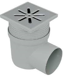 Wpust kanalizacyjny fi50 poziomy bez kołmierza