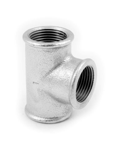 Trójnik żeliwny redukcyjny G130R 1"x1/2"