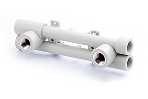 Komplet naścienny, przelotowy śr. 20 x 1/2"