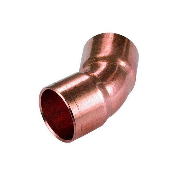 Kolanko miedziane jednokielichowe wymiar 35