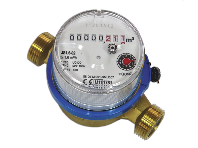 Wodomierz  JS 2.5M3/H DN15 30°