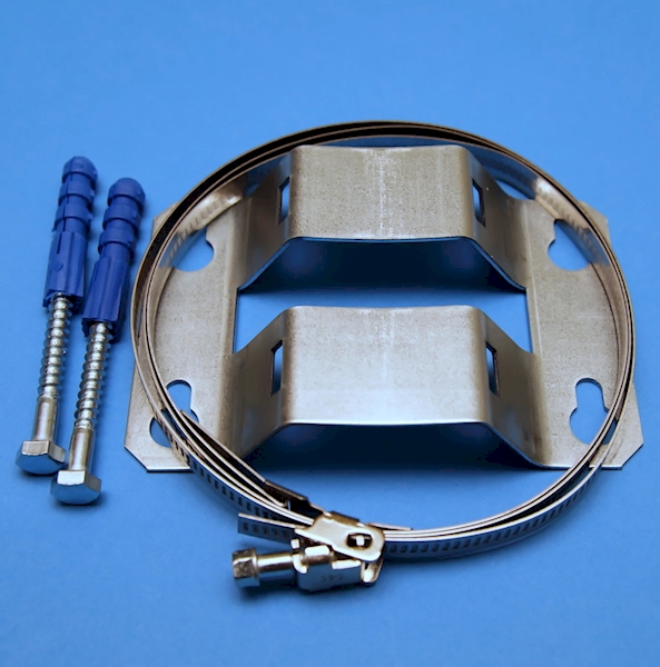 Uchwyt montażowy dla wiszących naczyń wzbiorczych 