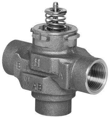 Zawór strefowy 3-drogowy VCZMP GW 1" bez siłownika