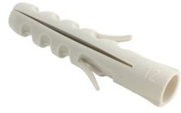 Dybel z szarego nylonu 8mm, długość 40mm