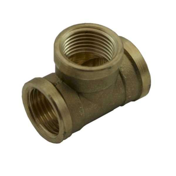 Trójnik mosiężny mufowy 3/4"