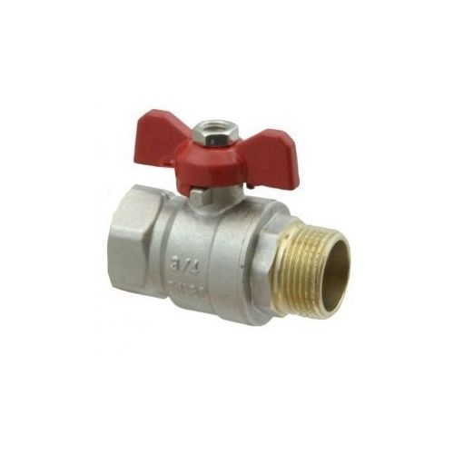 Zawór kulowy PREMIUM[z dławikiem] WZ motyl 3/4" 