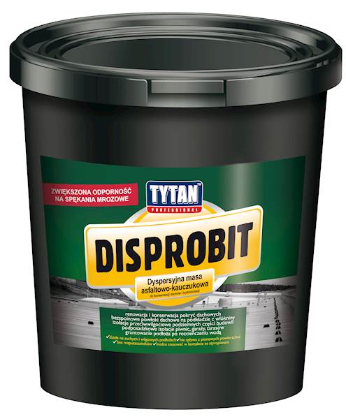 Dyspersyjna masa asfalt-kaucz.TYTAN Disprobit 10kg