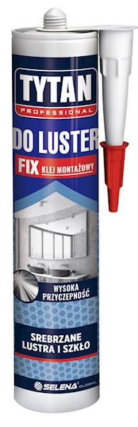 Klej montażowy do srebrz. luster,szkła Tytan 290ml